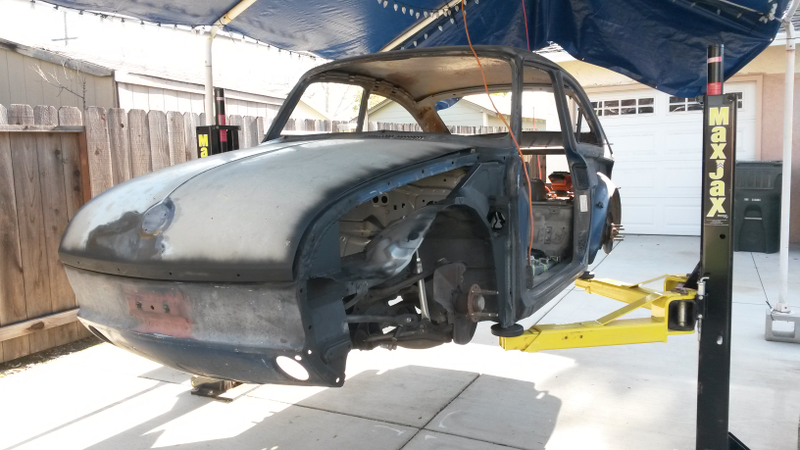 Fenders off, as it sits now.